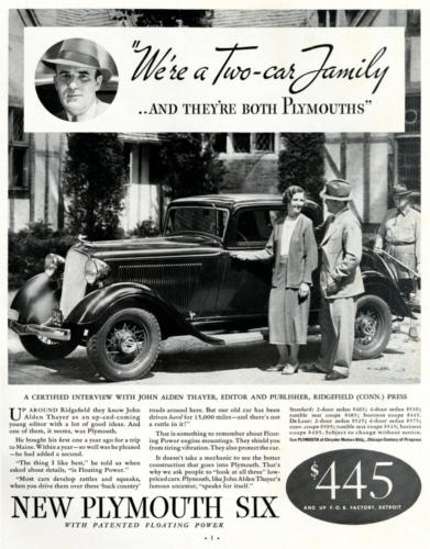 1933 Plymouth Ad-51