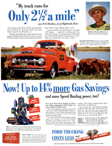 1951 Ford Truck advertisement